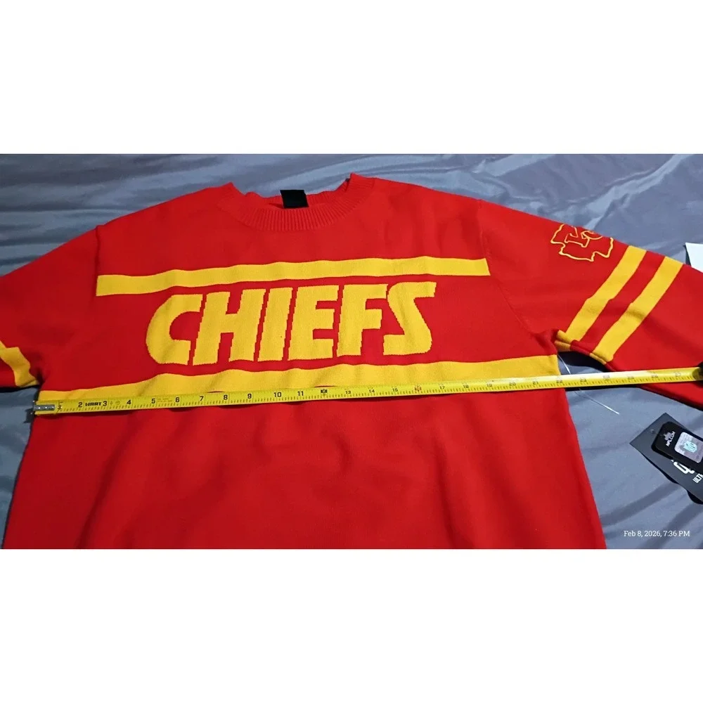 Ultra GAME NFL Kansas City Chiefs‎ Red Sweater Size M Team Apparel